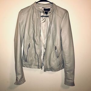 Express faux leather jacket